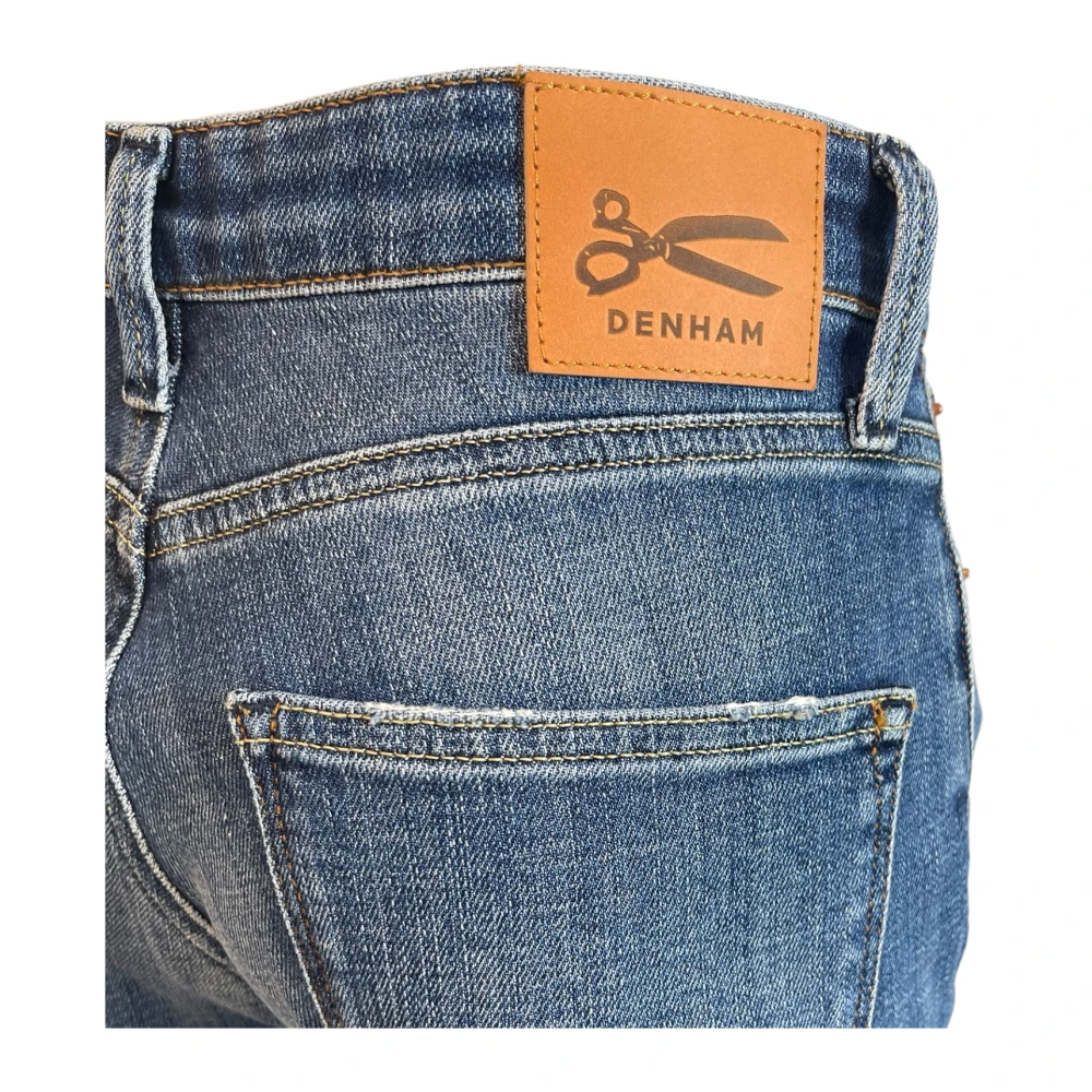 Denham Bootcut Stretch Denim Jeans Mid Blue Dames
