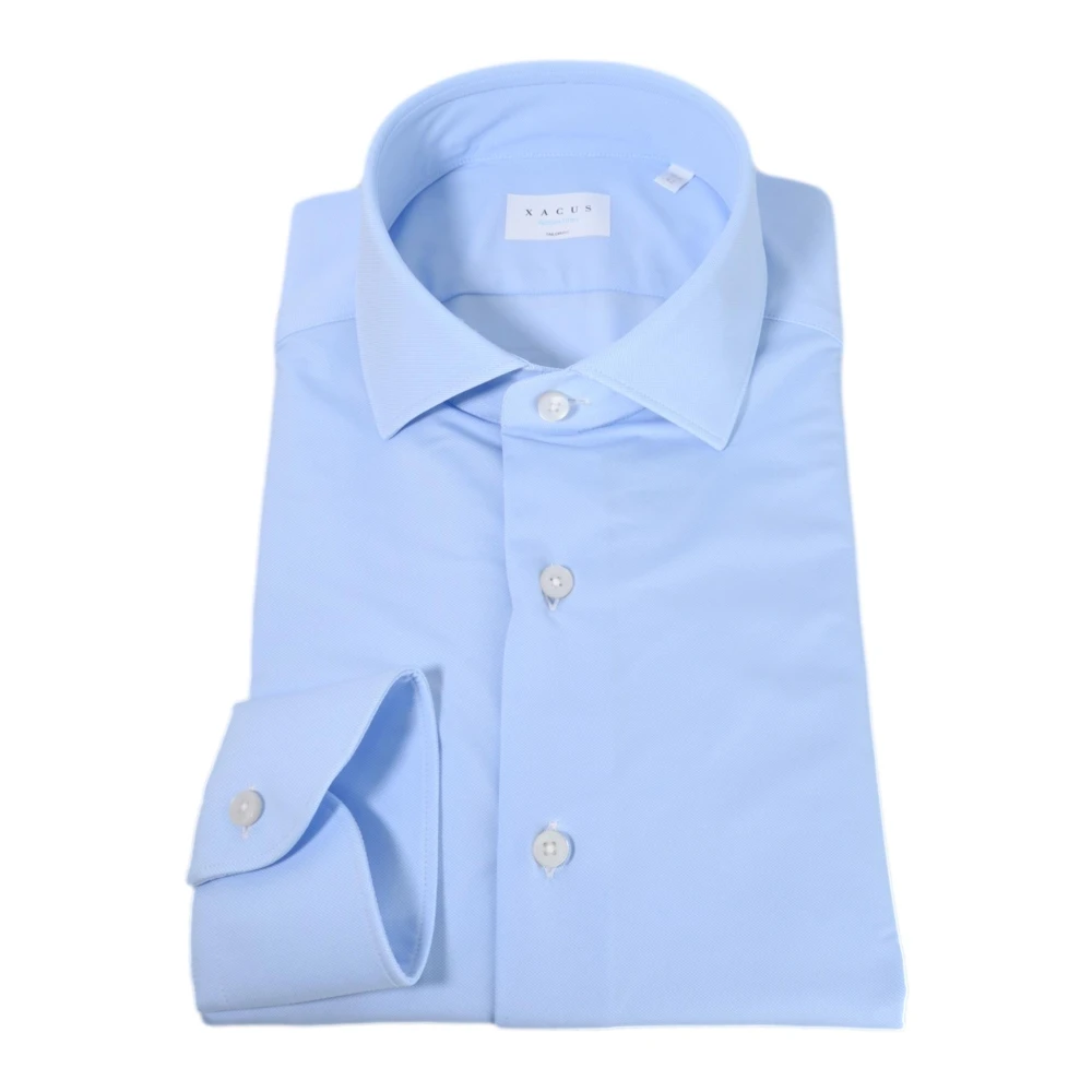 Xacus Mannen & shirt actief shirt 11460002 Blue Heren