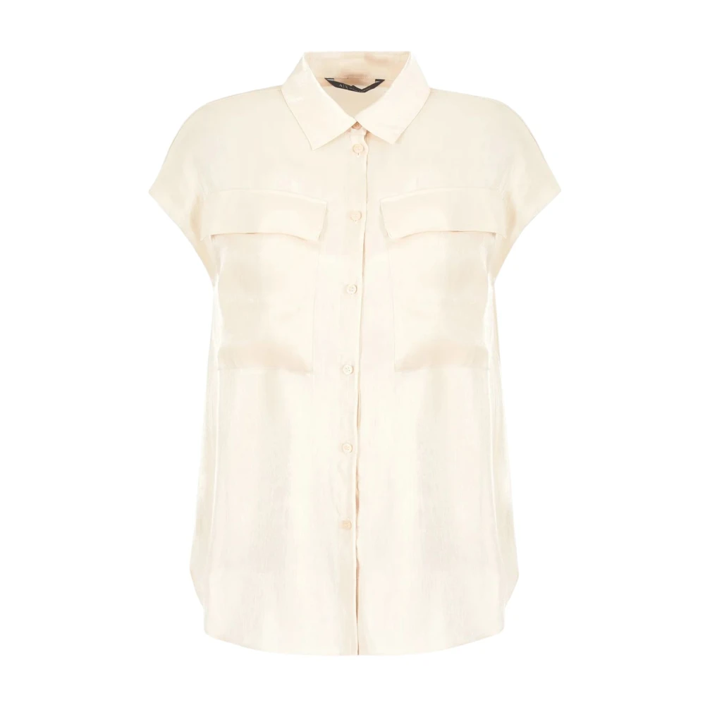Armani Exchange Women's Beige Camicia - Shirts - M - Blouses & Shirts