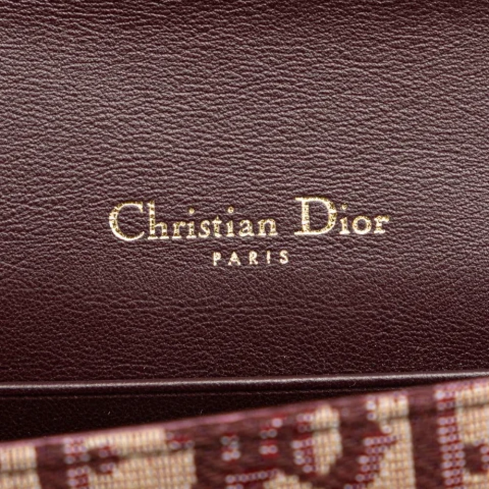 Dior Vintage Pre-owned Canvas dior-bags Brown Dames