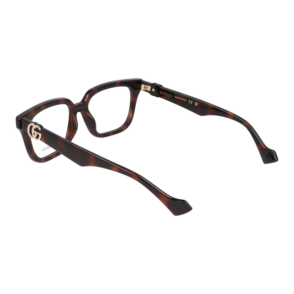 Gucci Vierkante acetaatbril Gg1536O Black Unisex