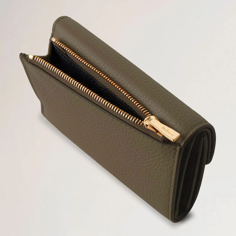 Mulberry Gevouwen Multi-Card Portemonnee Green Dames