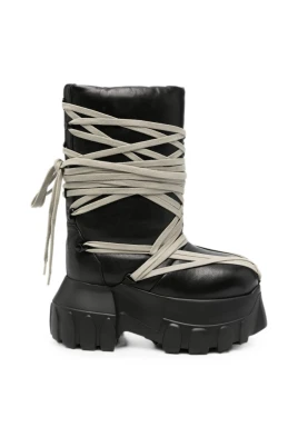 Vadderade platåboots