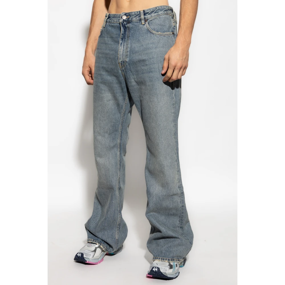 Balenciaga Jeans met uitlopende pijpen Blue Heren