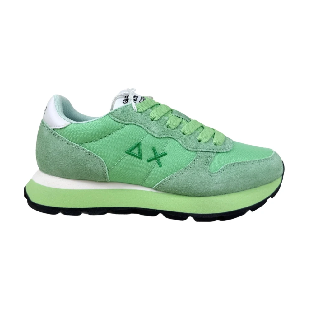 Sun68 Ally Solid Sneaker Dames Schoenen Groen