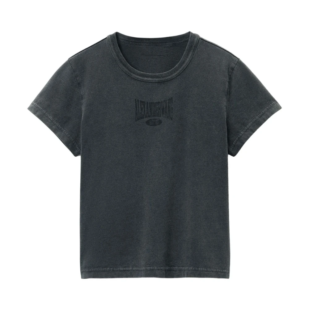 Alexander wang Stijlvolle T-shirts en Polos Black Dames