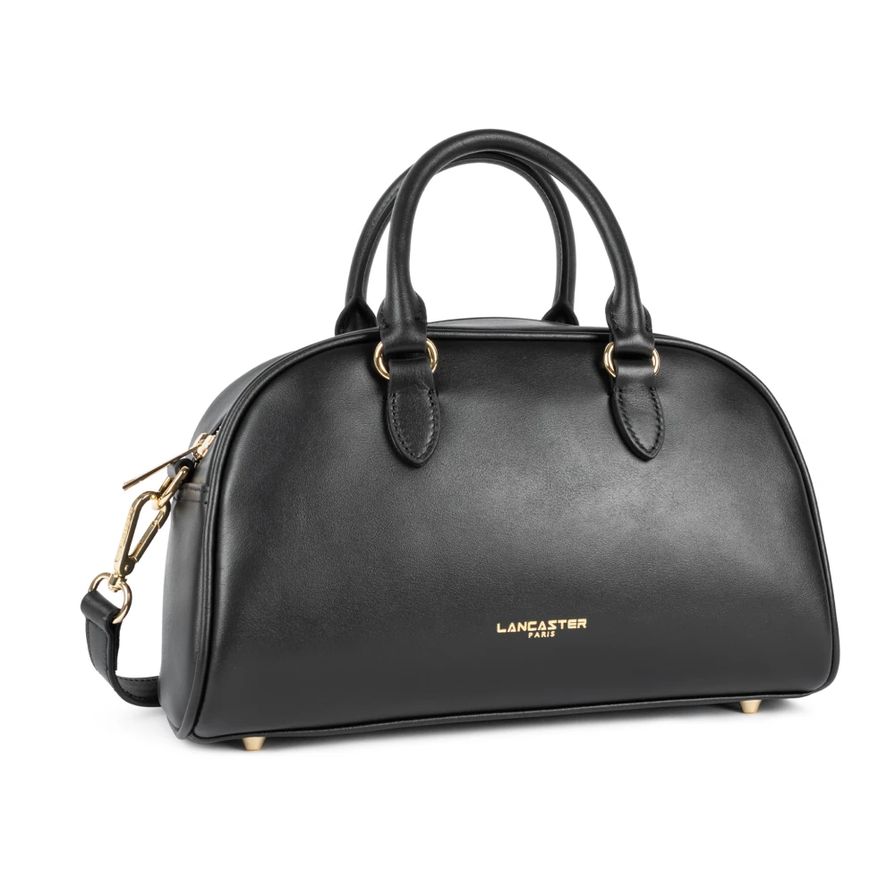 Lancaster Ritssluiting Bowling Handtas Donna Bow Black Dames