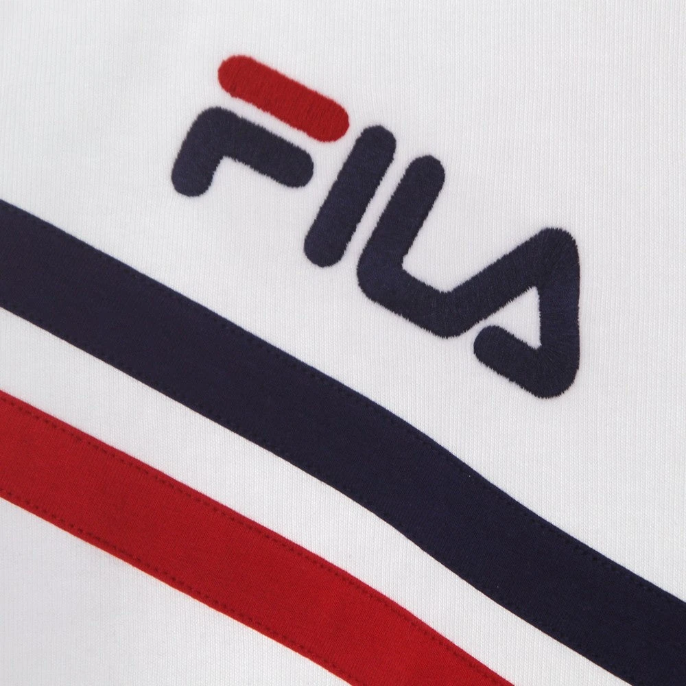 Fila Lichtgewicht Crewneck Sweatshirt Wit White Heren