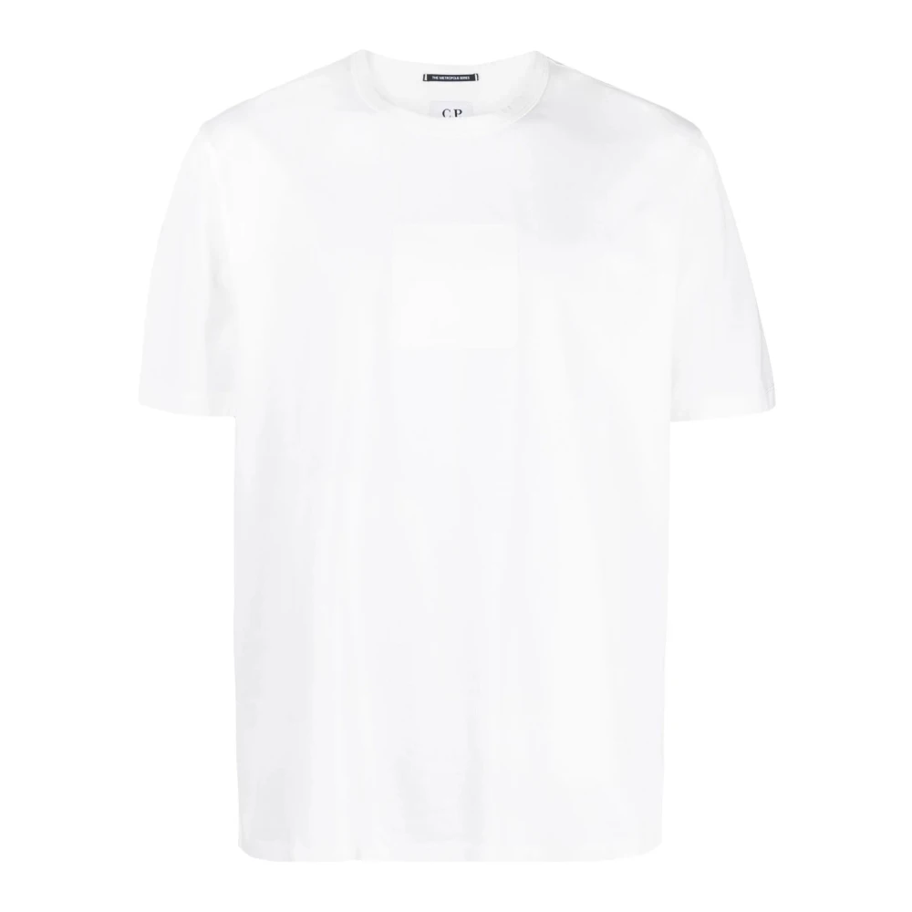 C.P. Company Metropolis Logo T-Shirt White Heren