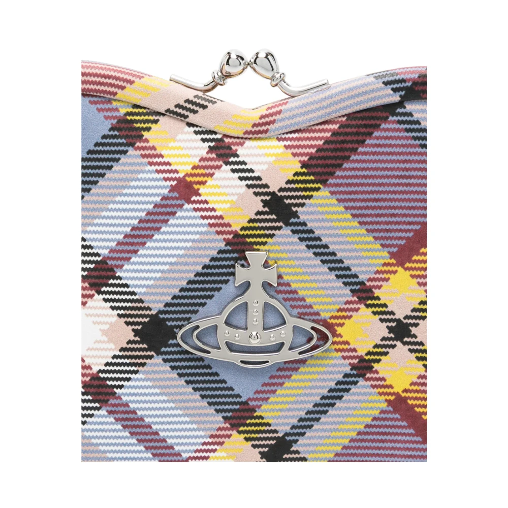 Vivienne Westwood Beige Kiss-Lock Schoudertas Multicolor Dames