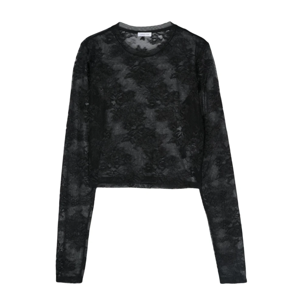 PATRIZIA PEPE Nero Sweater voor Vrouwen Black Dames