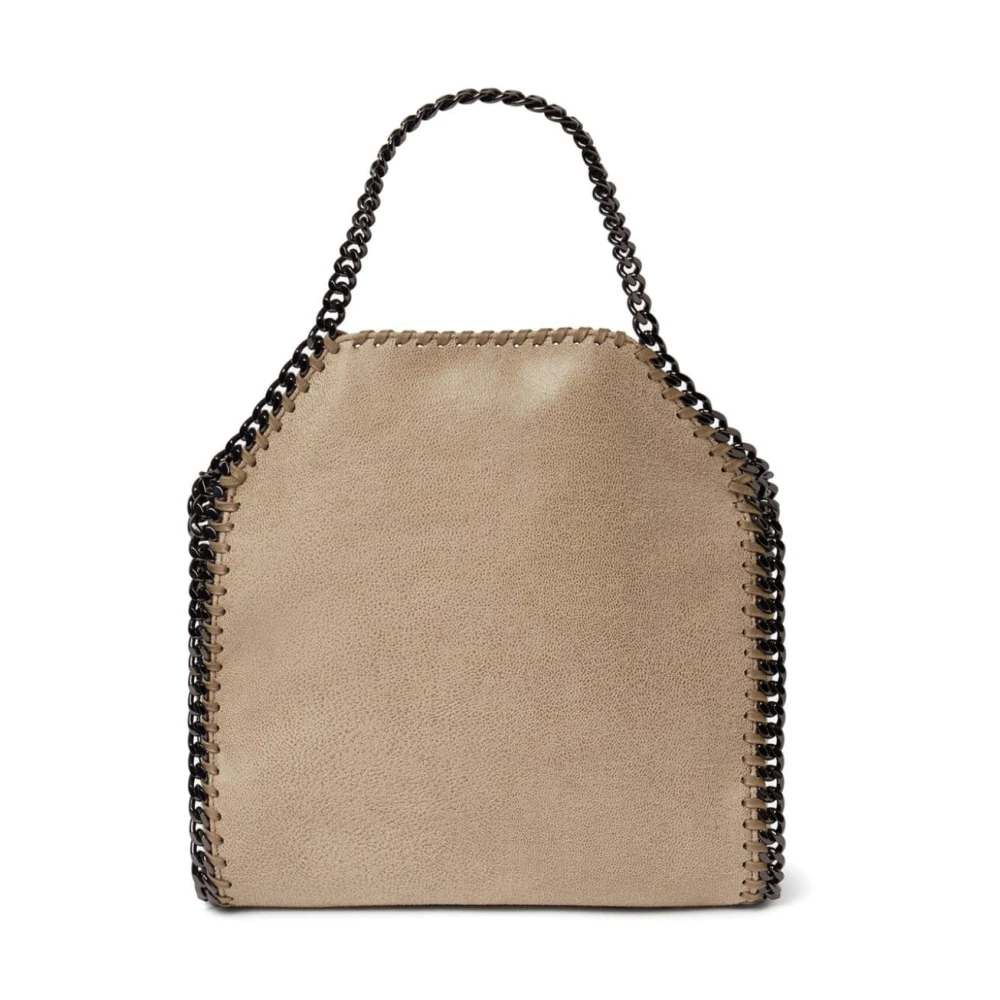 Stella McCartney Kedja Toteväska i Ljus Khaki Beige, Dam