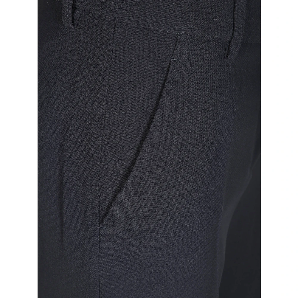 Incotex Wijde Palazzo Broek Blue Dames