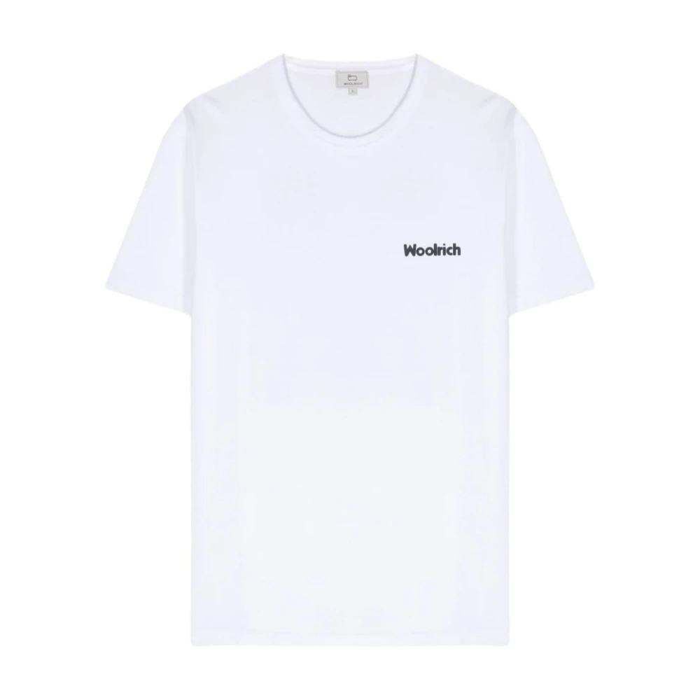 Woolrich Carhartt Logo Front T-shirts en Polos White Heren
