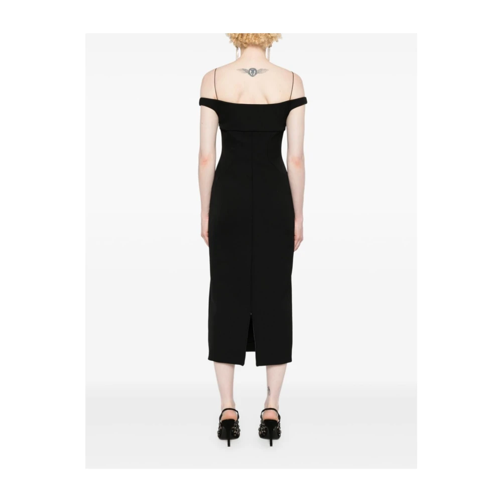 Philosophy di Lorenzo Serafini Zwarte jurken van Lorenzo Serafini Black Dames