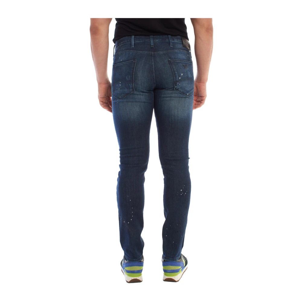 Emporio Armani Slim Fit Stretch Jeans Blue Heren