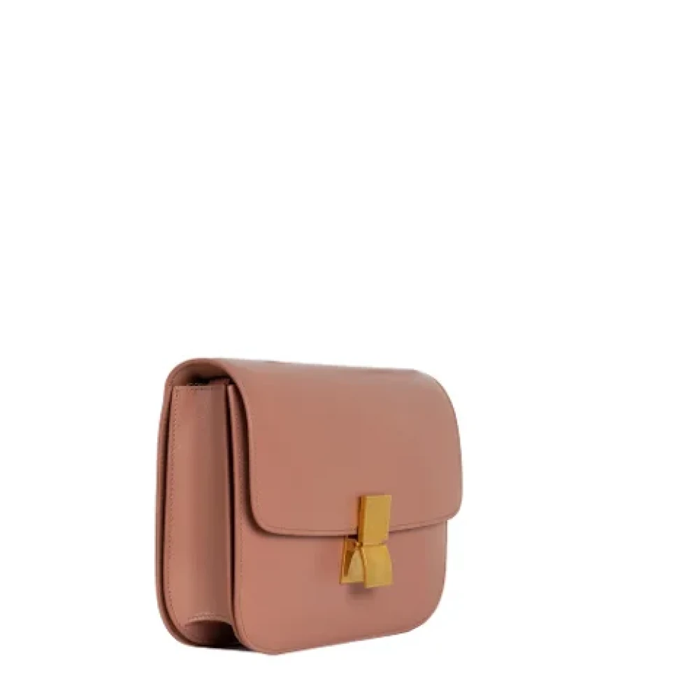 Celine Vintage Pre-owned Leather celine-bags Pink Dames