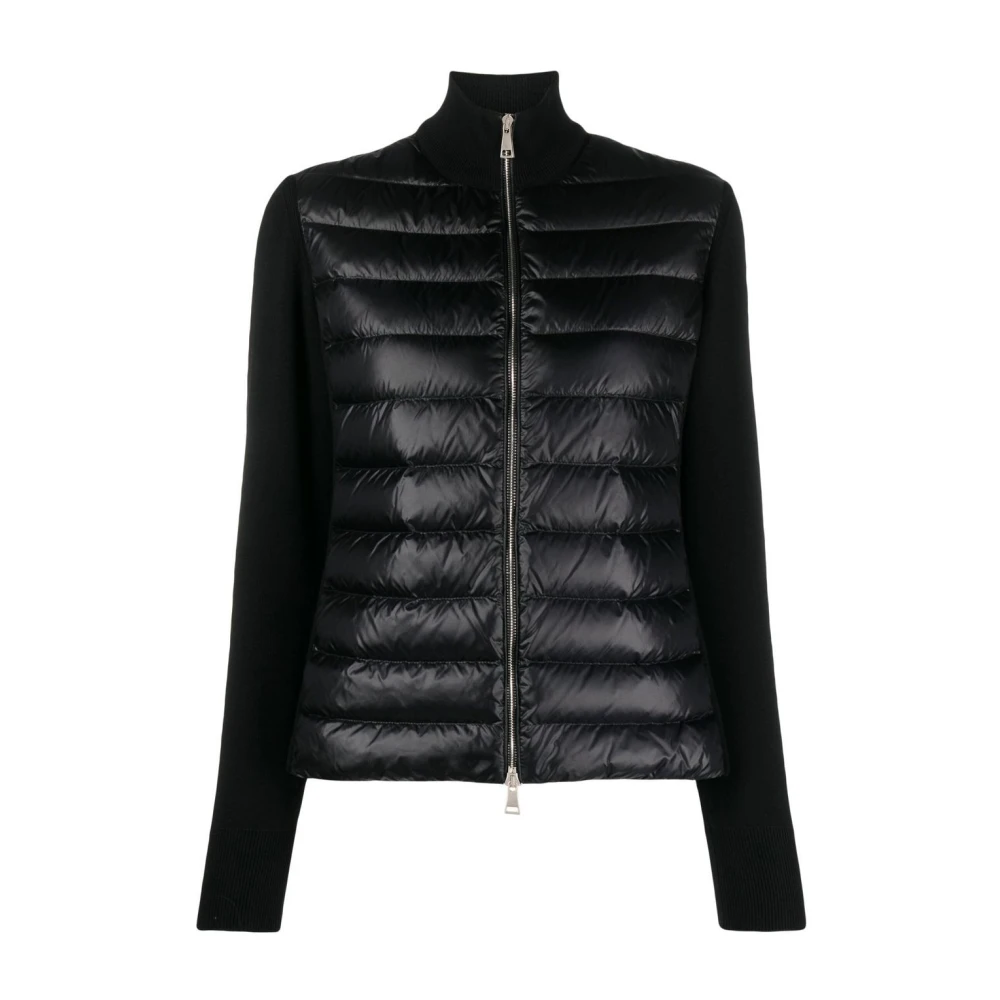 Moncler Zwarte Winterjassen voor Mannen Black Dames
