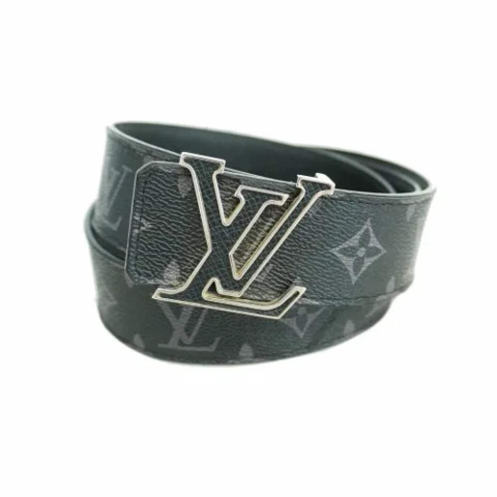 Louis Vuitton Vintage Pre-owned Leather belts Black Heren