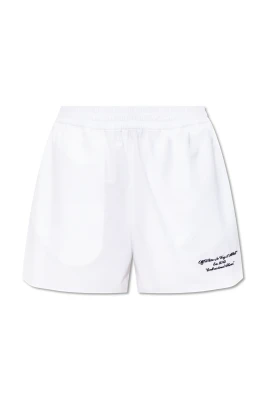 Shorts med broderi