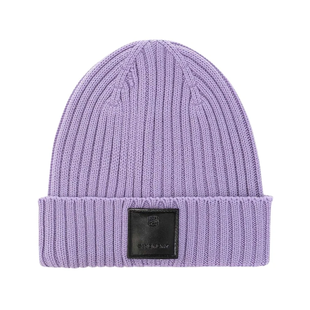 Givenchy Elegant Lila Ull Fedora Hatt Purple, Unisex