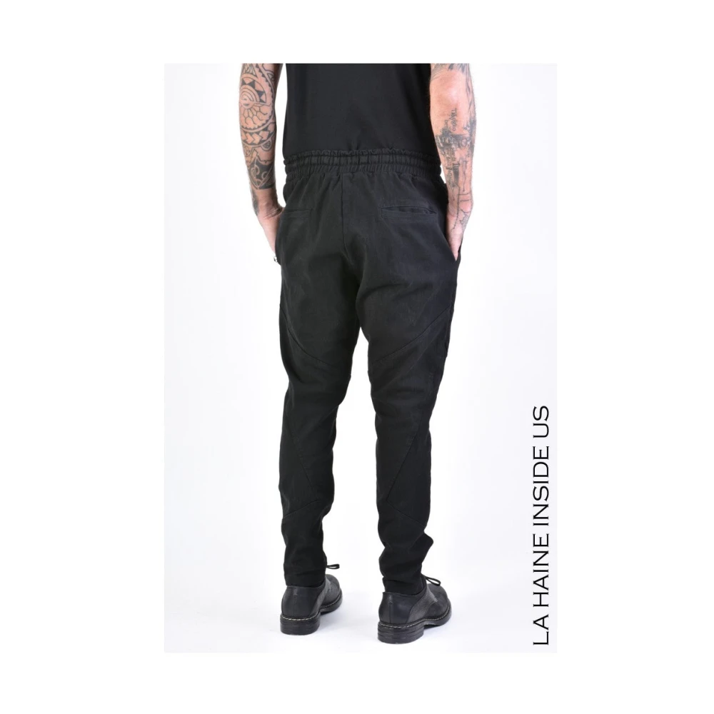 La Haine Inside Us Elegante Comfortabele Broek Black Heren