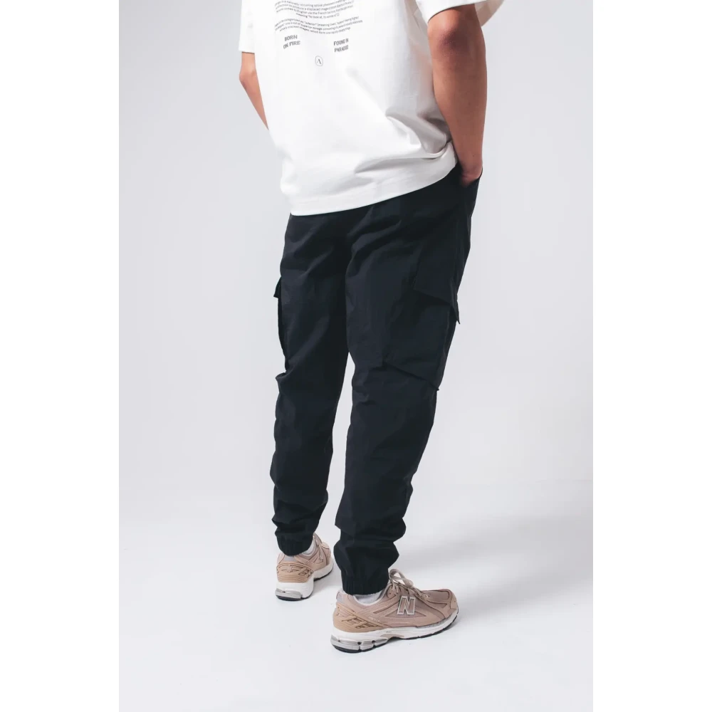Aeden Zwarte Cargo Broek Black Heren