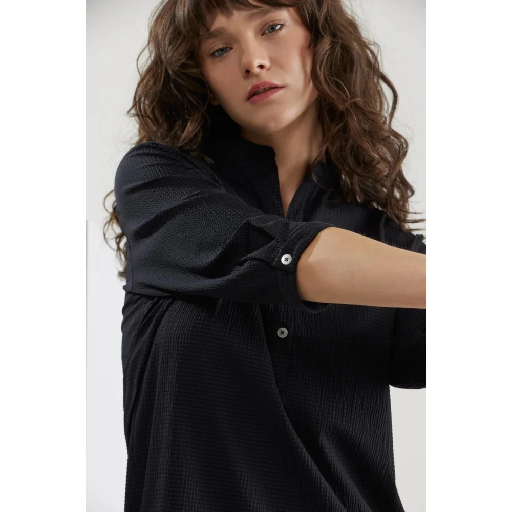 RRD Stijlvolle Blouse Black Dames