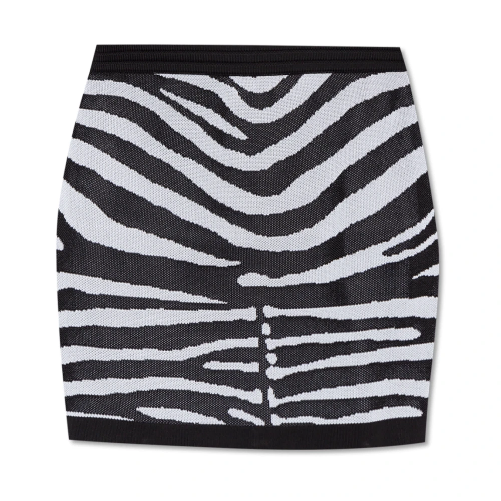 Balmain Dierenprint Rok Black Dames