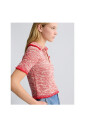 haut-en-maille-scintillant-avec-col-en-v