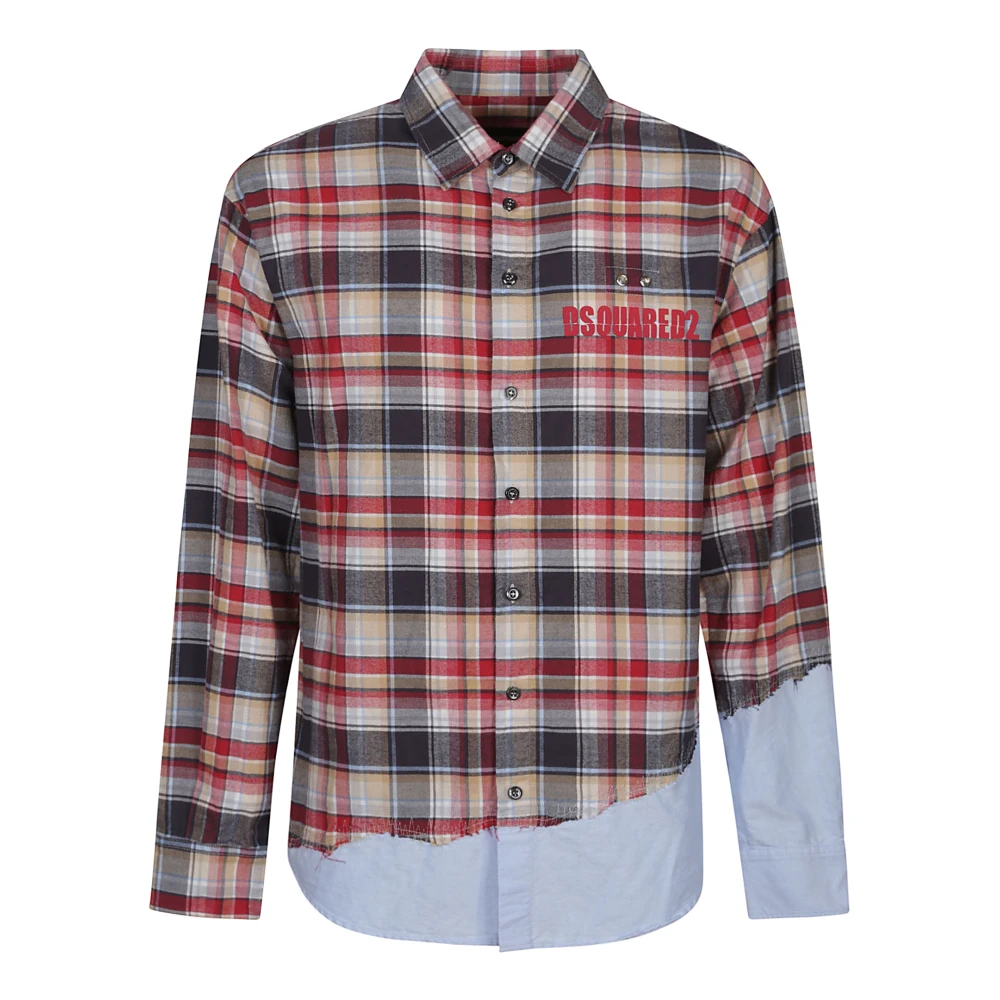 Dsquared2 Stevig Casual Shirt Multicolor Heren