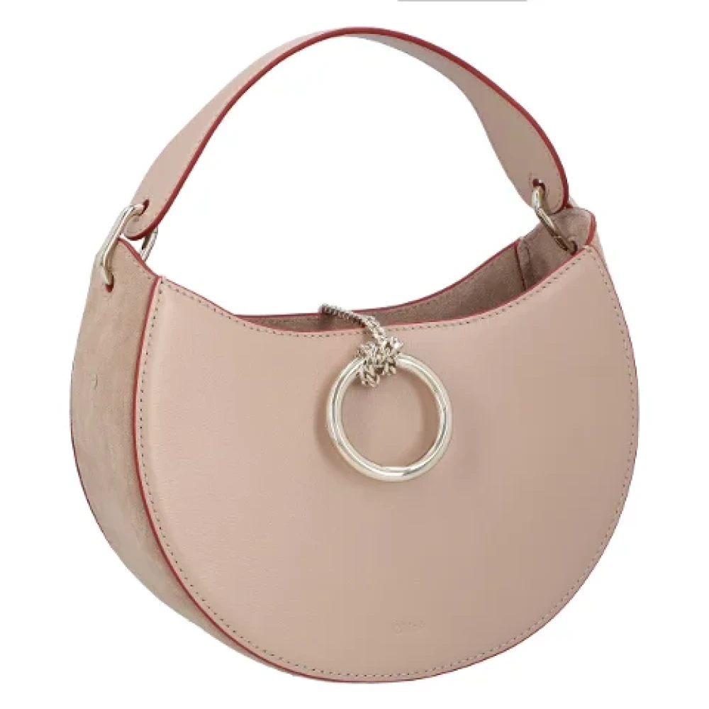 Chloé Leather shoulder-bags Beige Dames