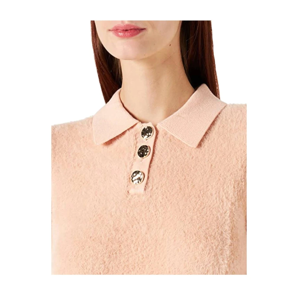 Naf Roze korte mouw shirt jersey Pink Dames
