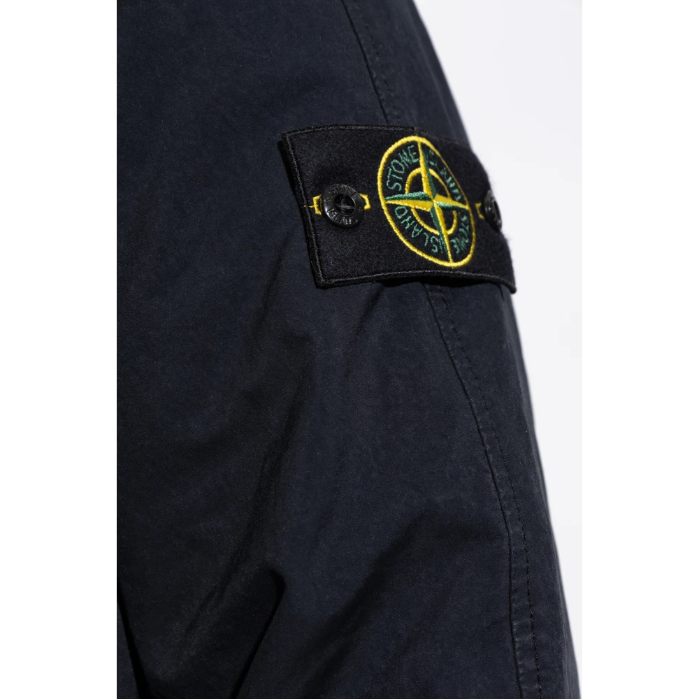 Stone Island Gewatteerde jas Blue Heren