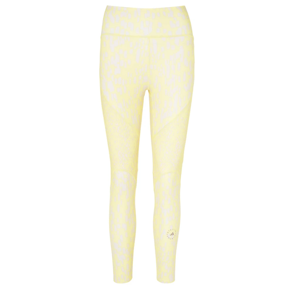 Adidas by stella mccartney Bluye Leggings voor Moderne Actieve Vrouwen Yellow Dames