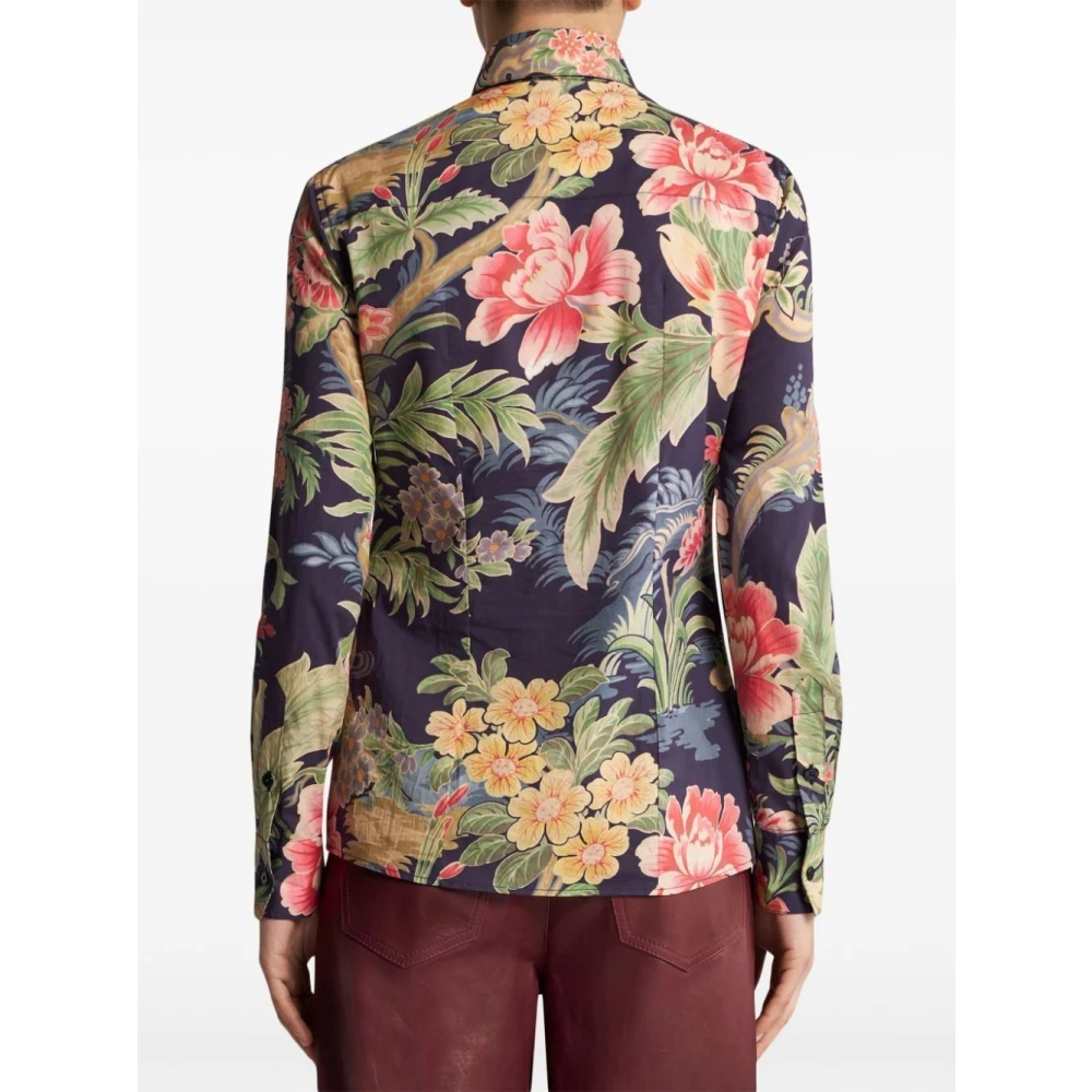 ETRO Casual Katoenen Overhemd voor Mannen Multicolor Dames