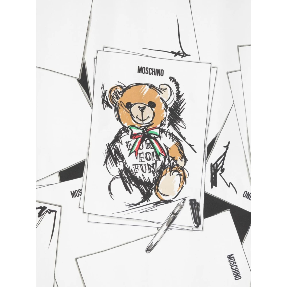 Moschino Stijlvolle Zijden Sjaal Multicolor Dames