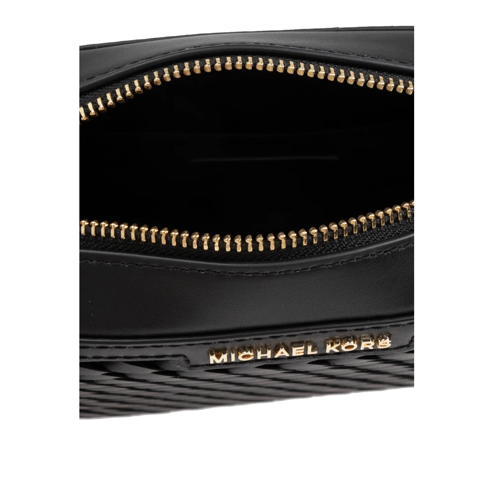 Michael Kors Jet Set schoudertas Black Dames