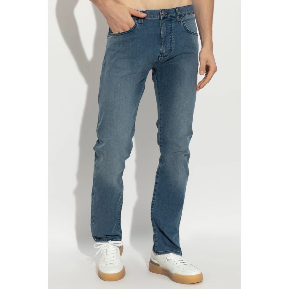 Emporio Armani J45 reguliere type jeans Blue Heren