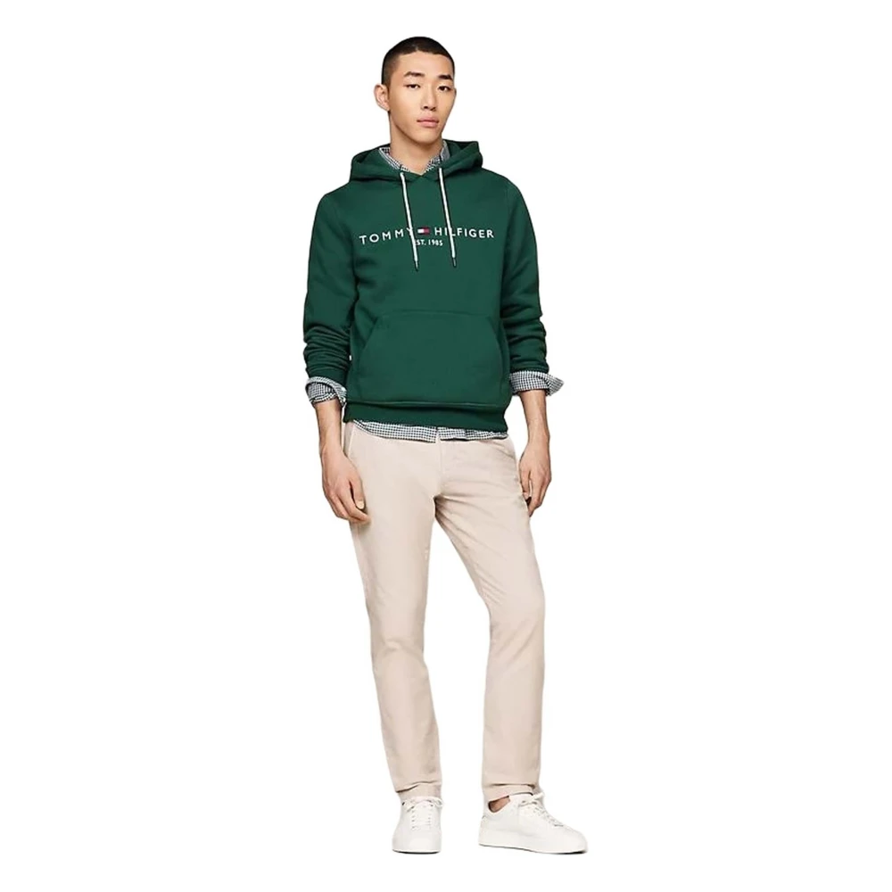 Tommy Hilfiger Hoodie Green Heren