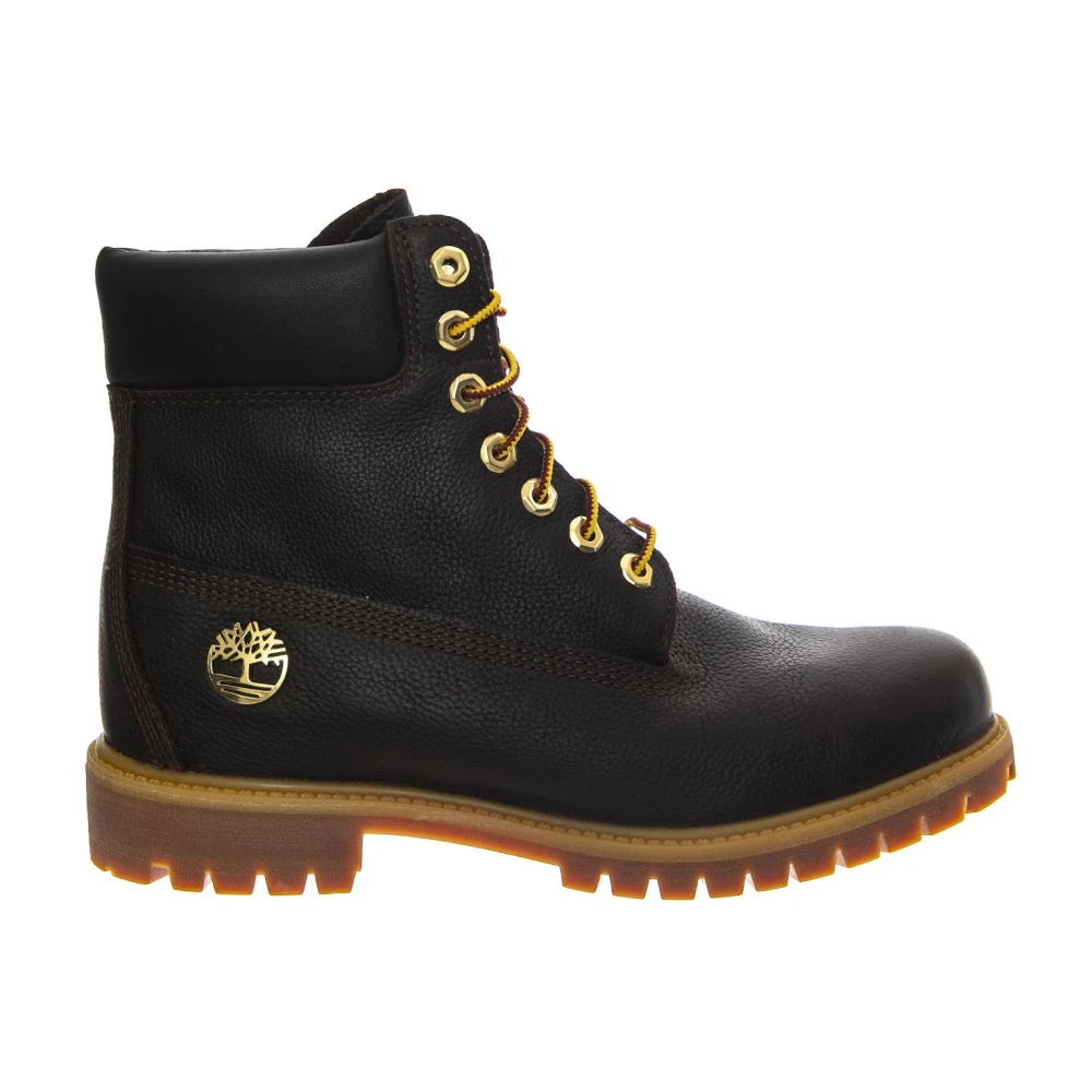 Timberland Brown 6-Inch Waterproof Boot - Male - Lace-Up Boots - 9 Uk - Shoes
