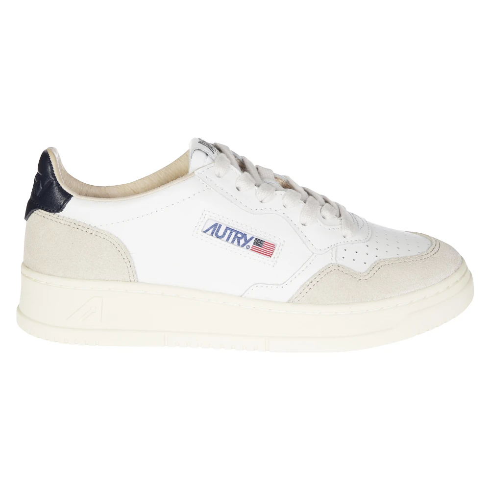 Autry Lage Medialist Sneakers voor Vrouwen Dames Schoenen Wit