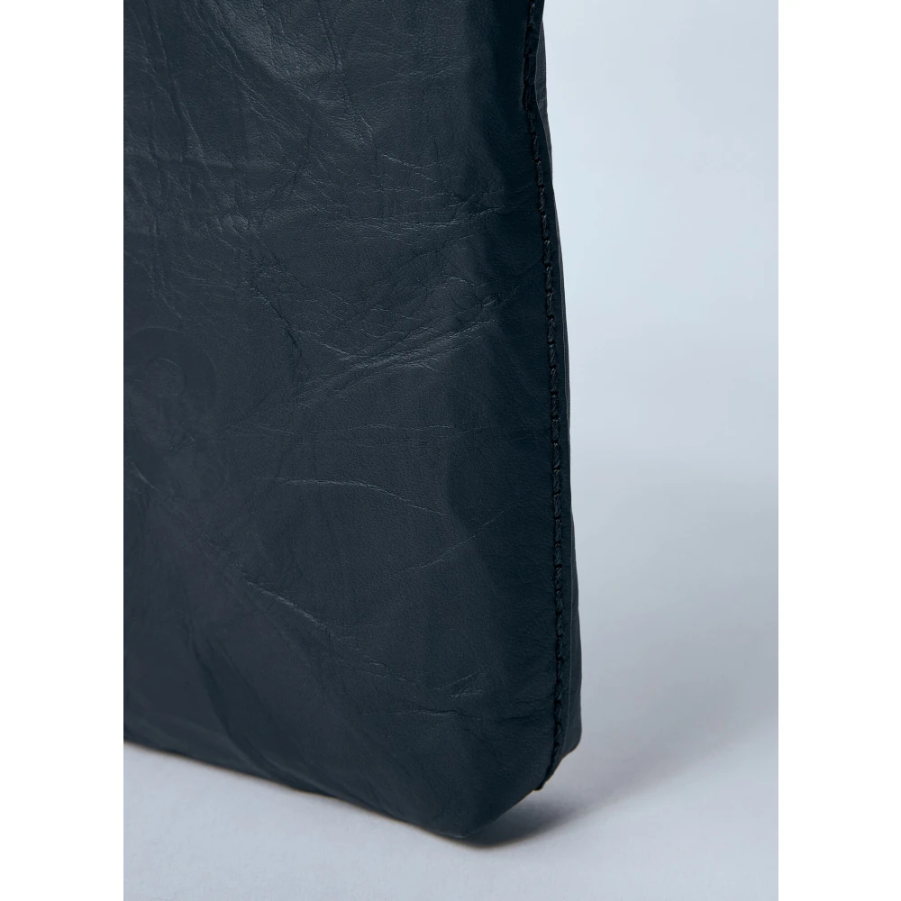 Y-3 Gekreukelde Finish Mini Tote Tas Black Heren