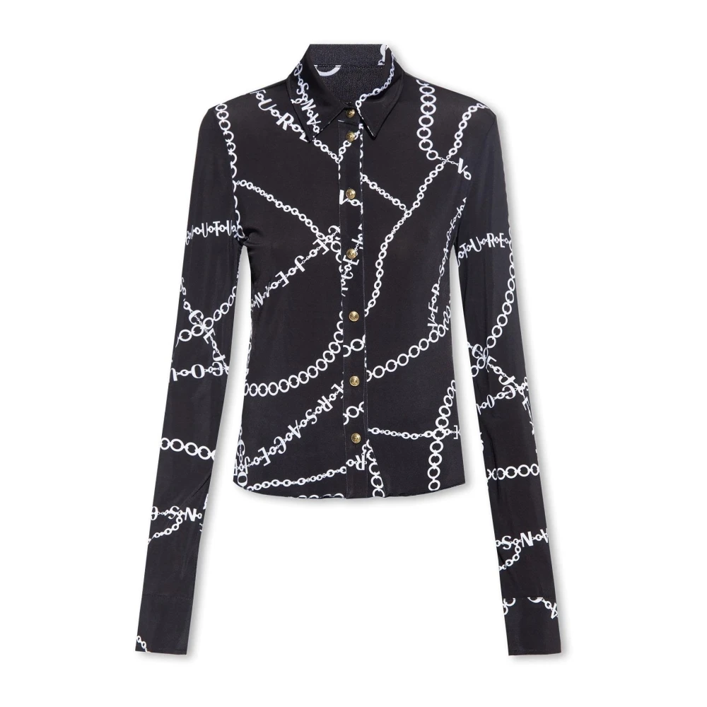 Versace Jeans Couture Women's Black Camicia