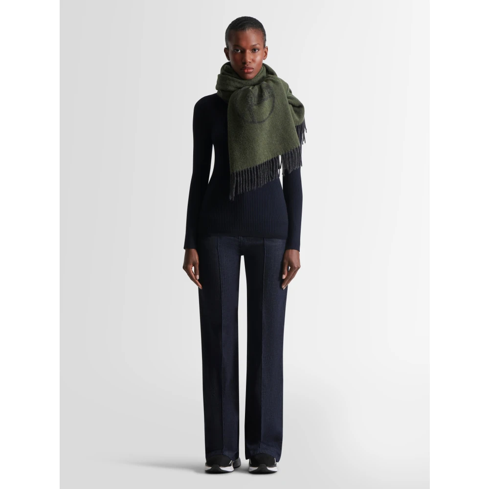 Fusalp Jacquard Sjaal Green Unisex