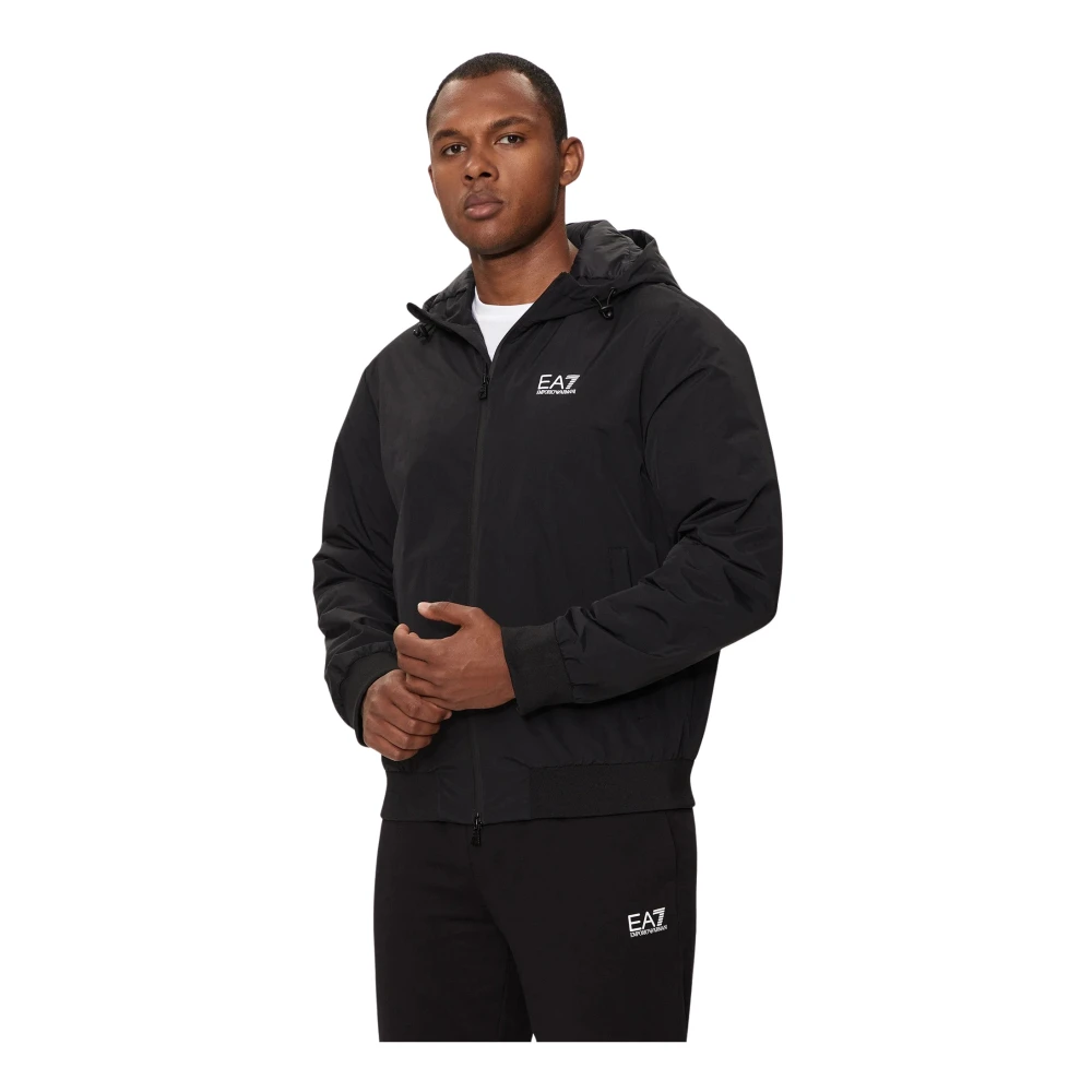 Emporio Armani Ea7 Uomo Nero Giacche, L, New,