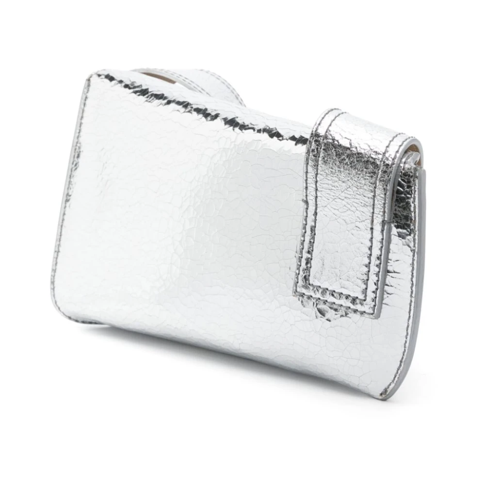 alexander mcqueen Zilveren Schoudertas voor Vrouwen Gray Dames