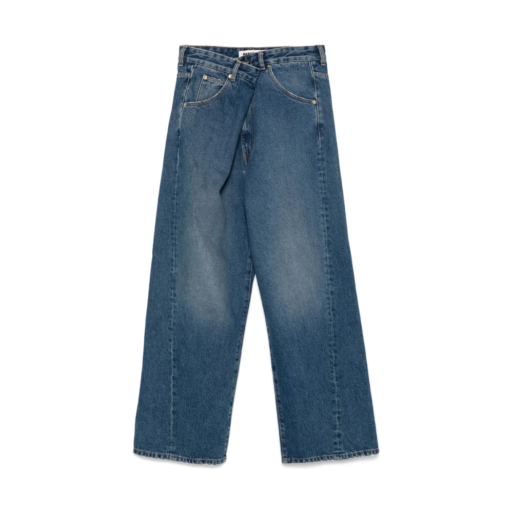 Darkpark Imperial Blue Jeans met Klassieke Stijl Blue Dames