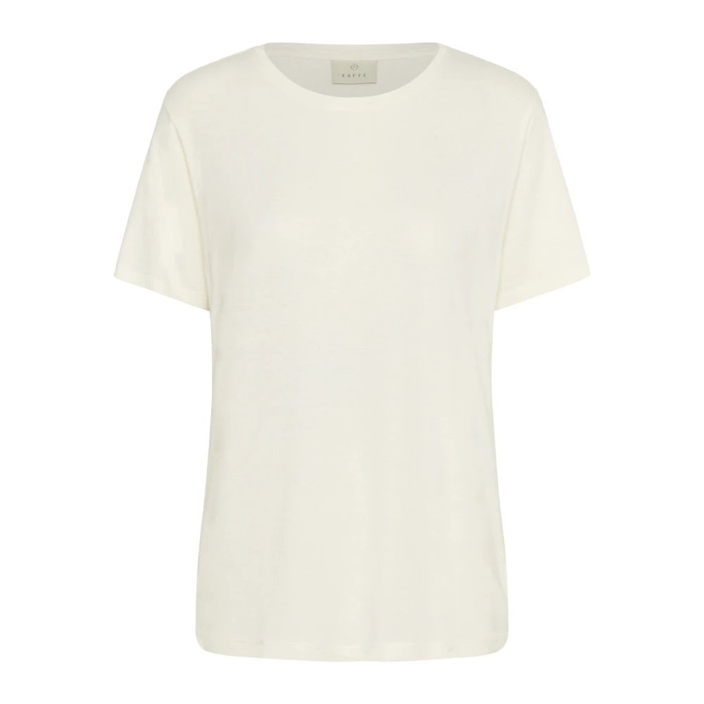Kaffe - Tops > T-Shirts - White - Kaffe - Modalova