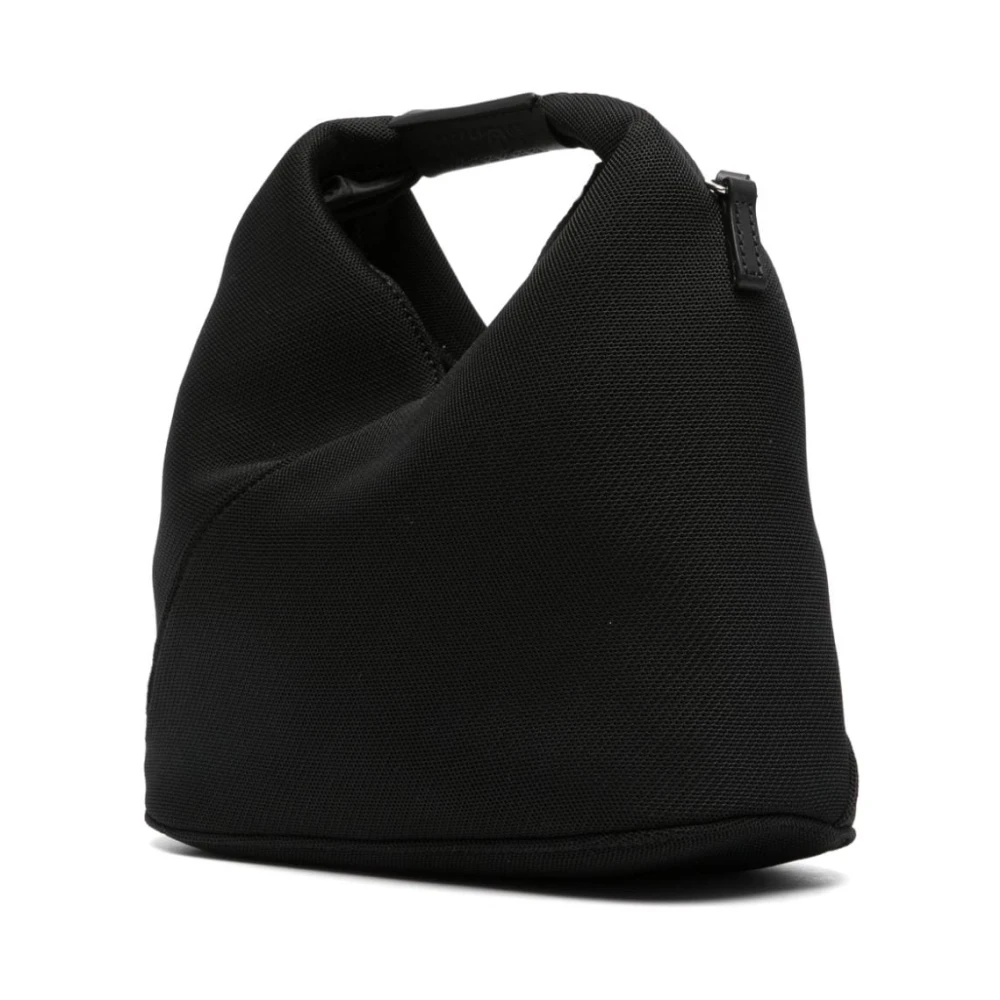 MM6 Maison Margiela Zwarte Handtekening Nummers Motief Tas Black Dames